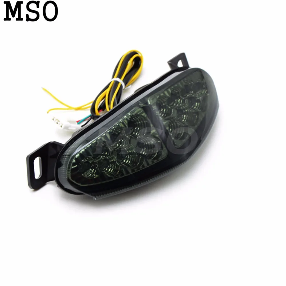 Fit all 166v motorcycle Motorcycle Integrated LED Tail Light Brake Turn signal Blinker For ninja 650r er6n 09-11 |