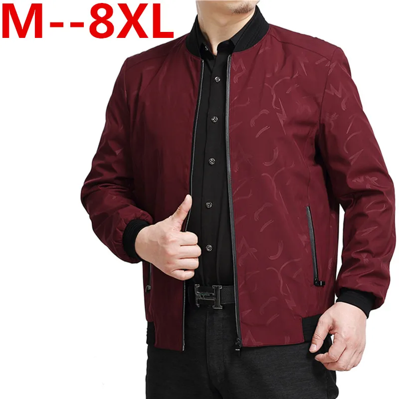 Размера плюс 10XL 8XL 6XL 5XL брендовая одежда 2018 новая весенне зимняя ветровка Мужское