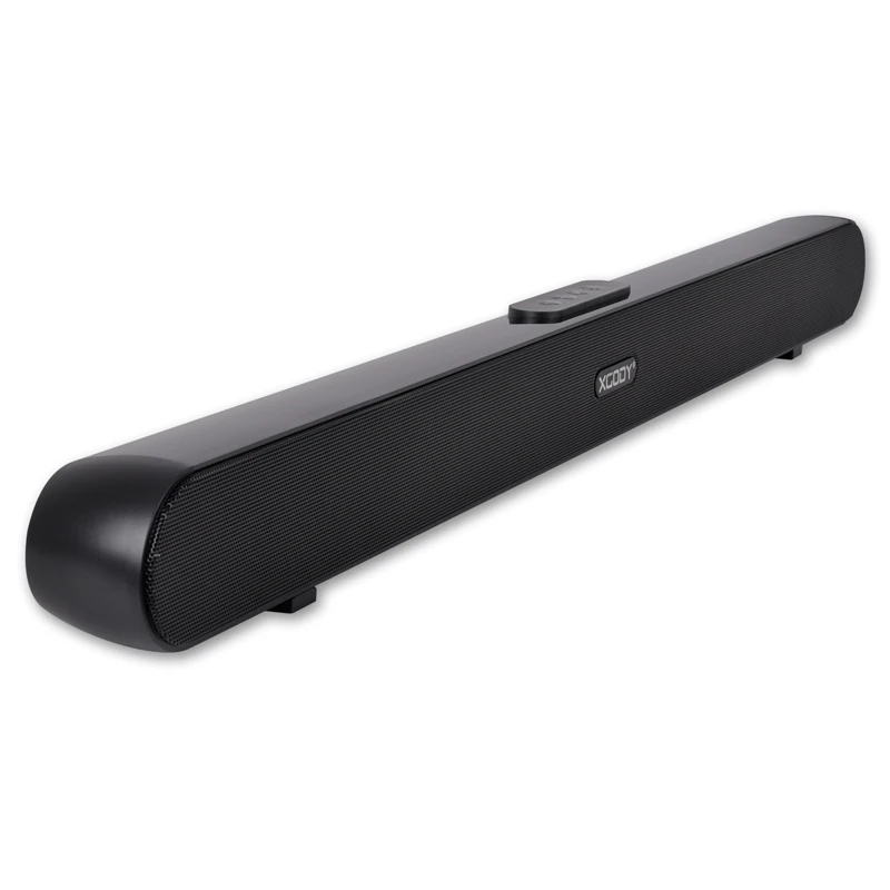 XGODY Bluetooth Soubdbar динамик G-XS01 домашний кинотеатр проводной беспроводной Bluetooth 5,0 10 Вт звуковая панель для ТВ AUX RCA аудио вход - Цвет: Черный