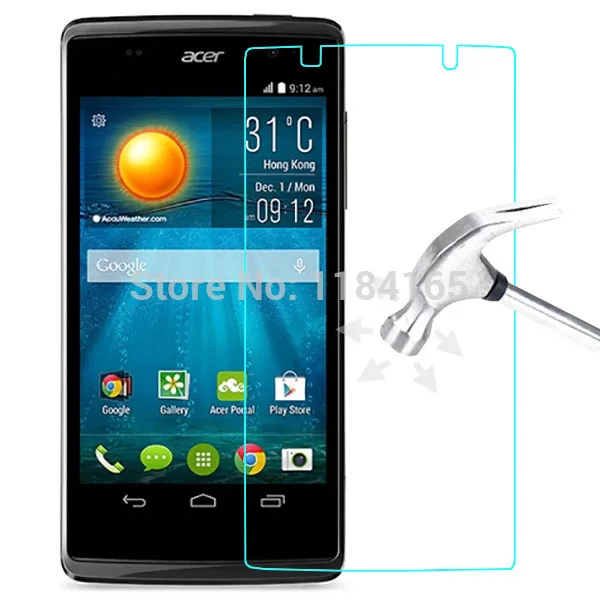 

10PCS/LOT 2.5D 0.26mm Explosion-proof LCD Tempered Glass Film for Acer Liquid Z500 LCD Screen Protector Guard pelicula de vidro