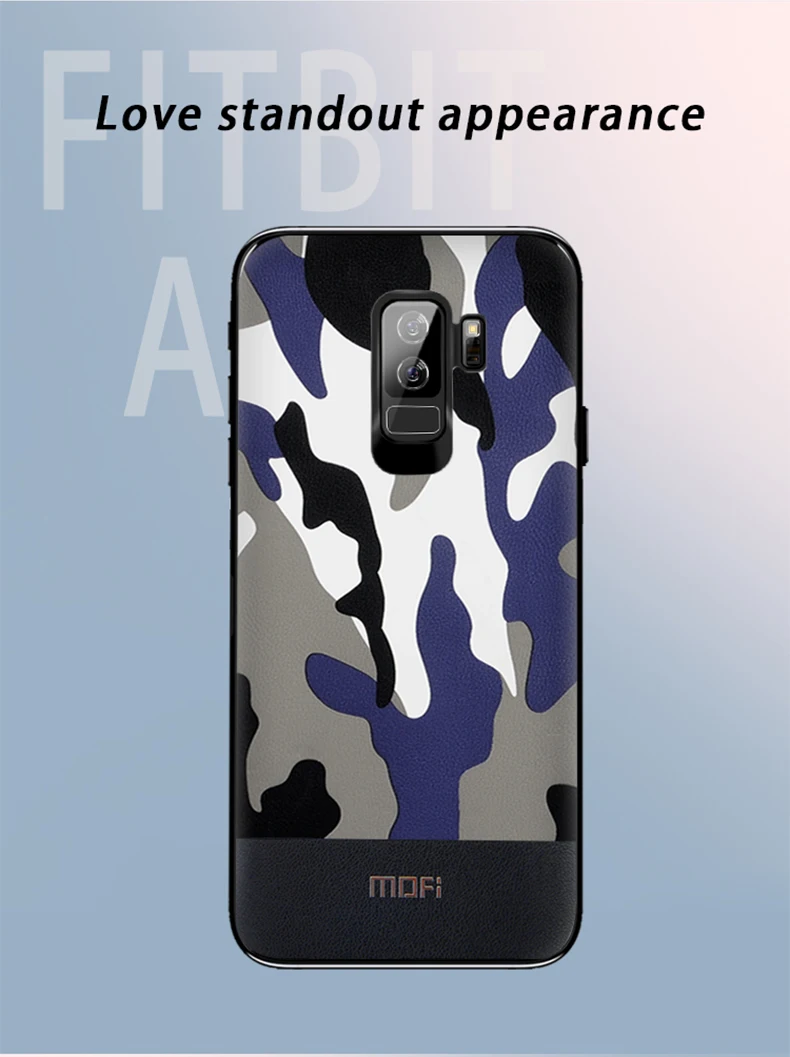 MOFi S9+ чехол для samsung S9 Plus задняя крышка Камуфляжный узор противоударный чехол для galaxy s8 s8+ чехол