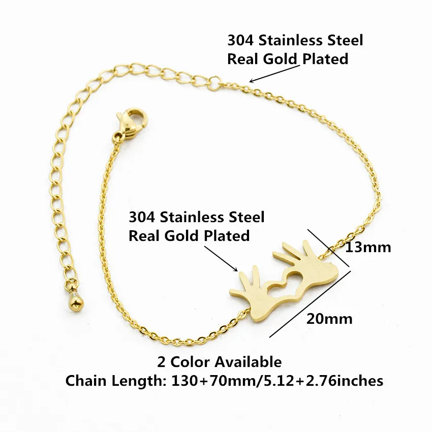 Богемные ювелирные изделия Pulseras Mujer Moda 2021 нержавеющая сталь Золотая цепочка