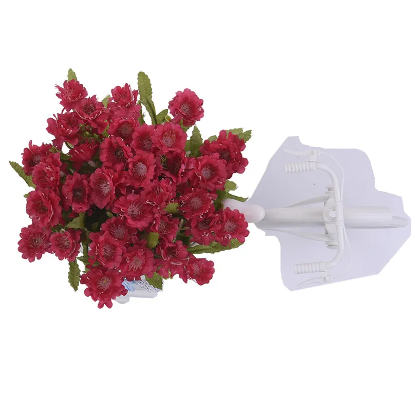 Новый 5 глава искусственный Шелковый цветок Искусственные цветы с велосипеда