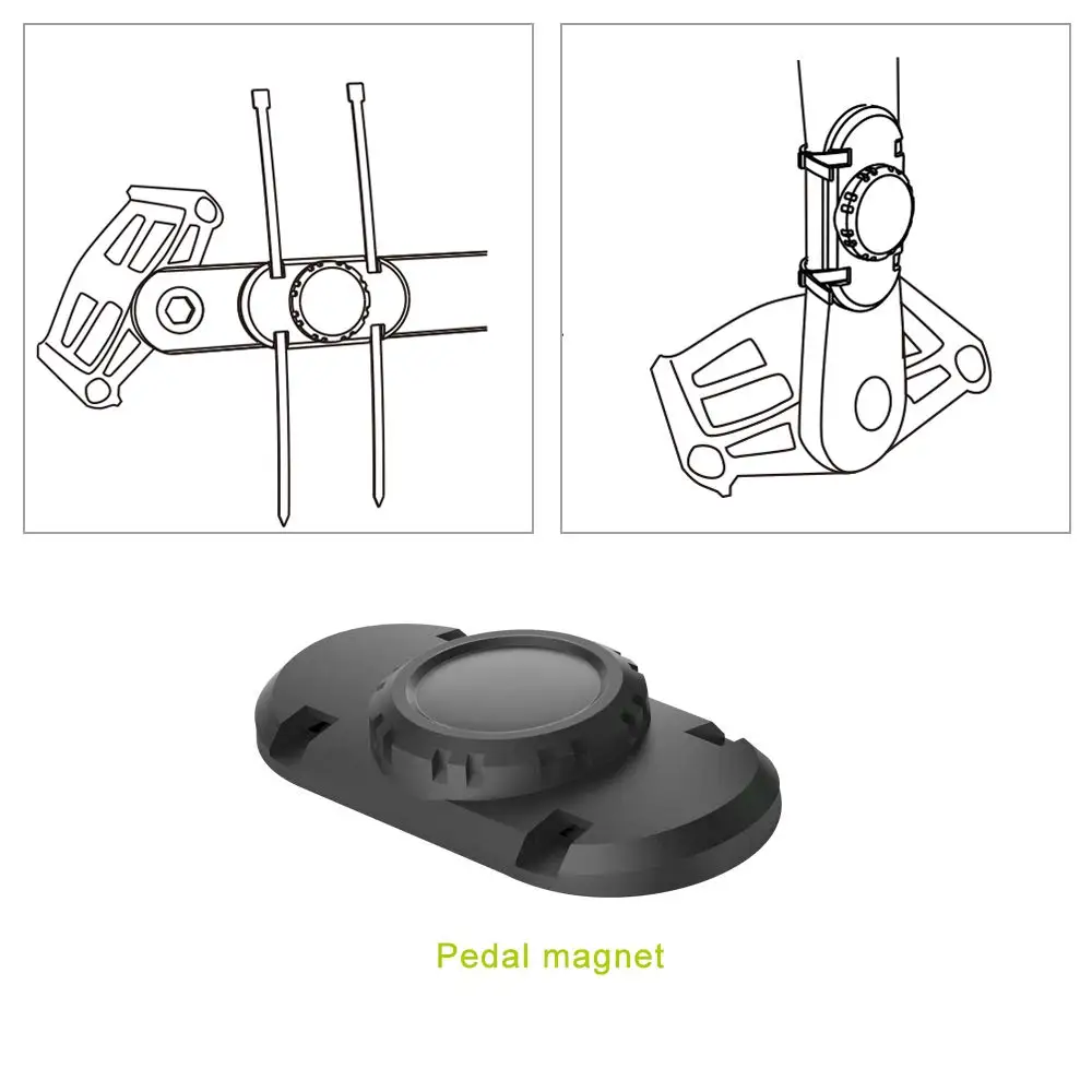 Bicycle Speed and Cadence Sensor computer Bluetooth 4.0 for Bike Computer Apps Waterproof Can be Replace Battery | Спорт и