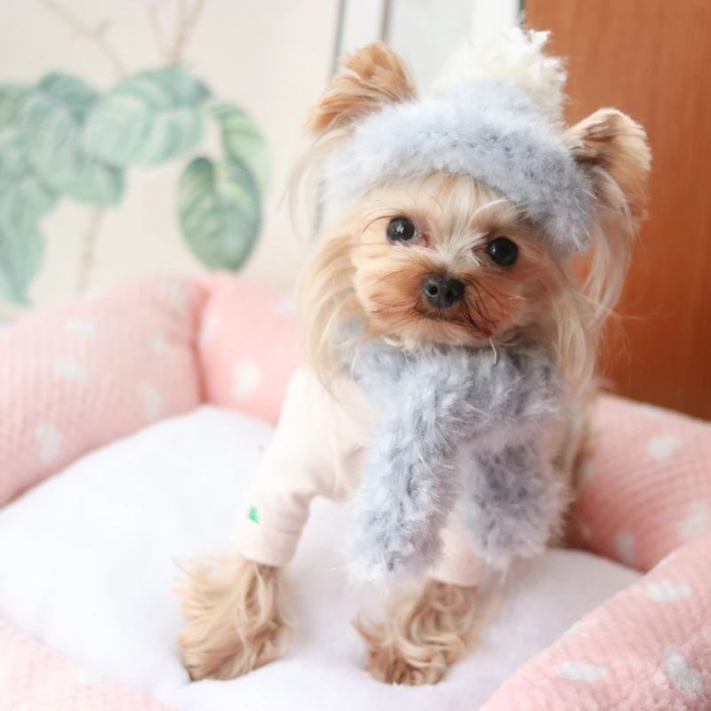 Продается по комплекту! Ручной вязки Kawaii домашних животных магазин Теплый