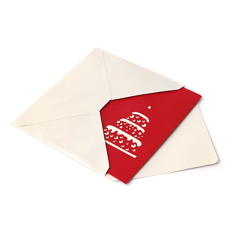 3D стереоскопическая поздравительная открытка ручной работы декупаж день