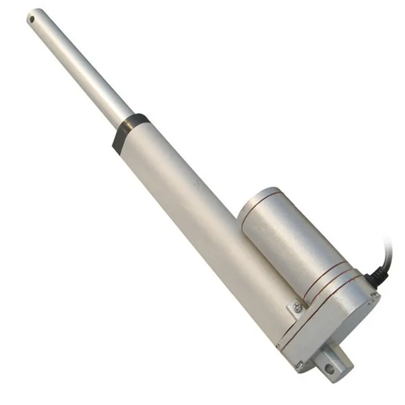 1 шт. 200/250/300/450 мм DC 12V 220V Ход 90 кг нагрузки мини электропривод линейный трубчатый