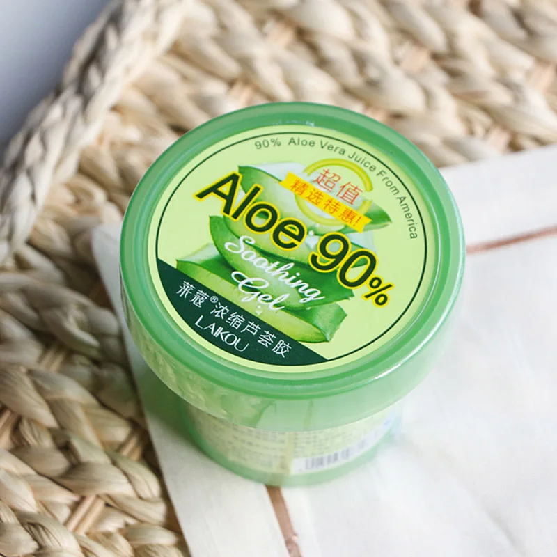 Aloe Vera Gel 120g Шрам удаления прыщей уход за кожей выбоина отбеливающий увлажняющий