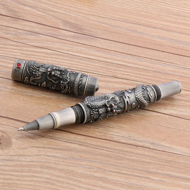 Высококачественная брендовая ручка JINHAO с шариком дракона рельефная коммерция