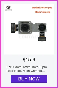 Для Xiaomi Redmi Note 6 pro основной задний модуль камеры гибкий кабель для Xiaomi Redmi Note 6 pro запасные части для задней камеры