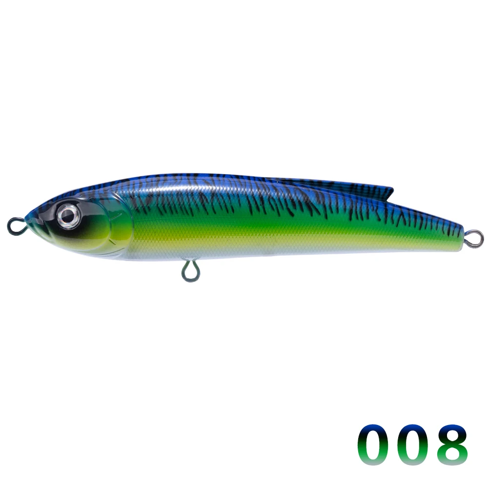 008 Hunthouse Тонущая приманка для рыбалки карандаш nomura master stickbait NBL9062 14 см 70 г для бас рыбалки с крючками происхождения pescar zander - Цвет: 008