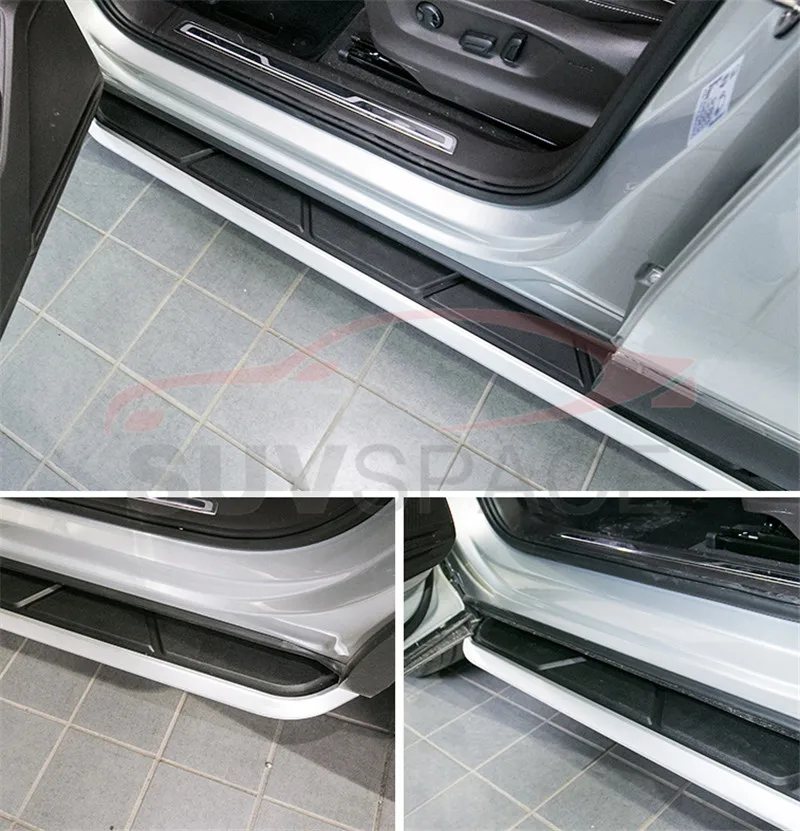 Подходят для Volkswagen VW Tiguan L LWB 2017 2018 длинное Основание колеса алюминиевая боковая