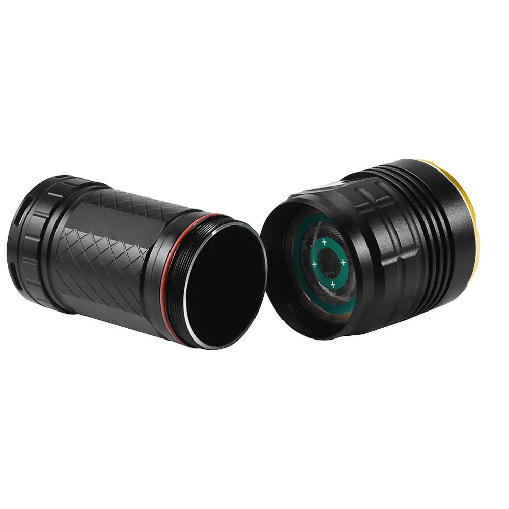 ISHOWTIENDA наиболее Мощность ful светодиодный фонарик 8x XM-L T6 светодиодный Мощность цифровой Дисплей охоты Flashligt батарея для охоты# g20