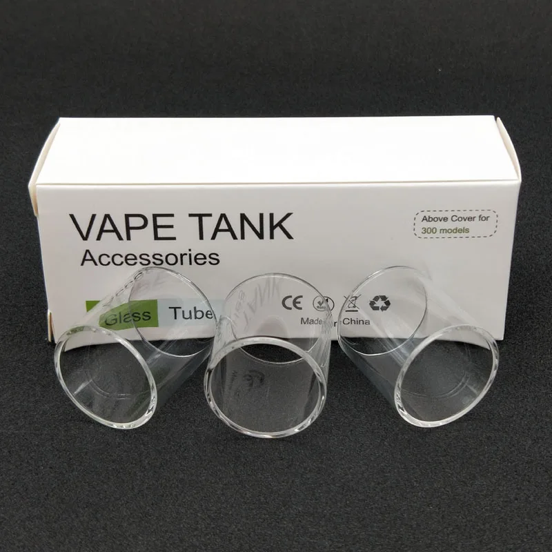 15 шт. высокое качество аутентичная сменная стеклянная трубка Pyrex для EHPRO Billow V2 RTA 5