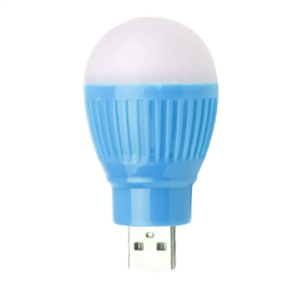1 Вт Светодиодная энергосберегающая USB портативная мини лампа аккумуляторная