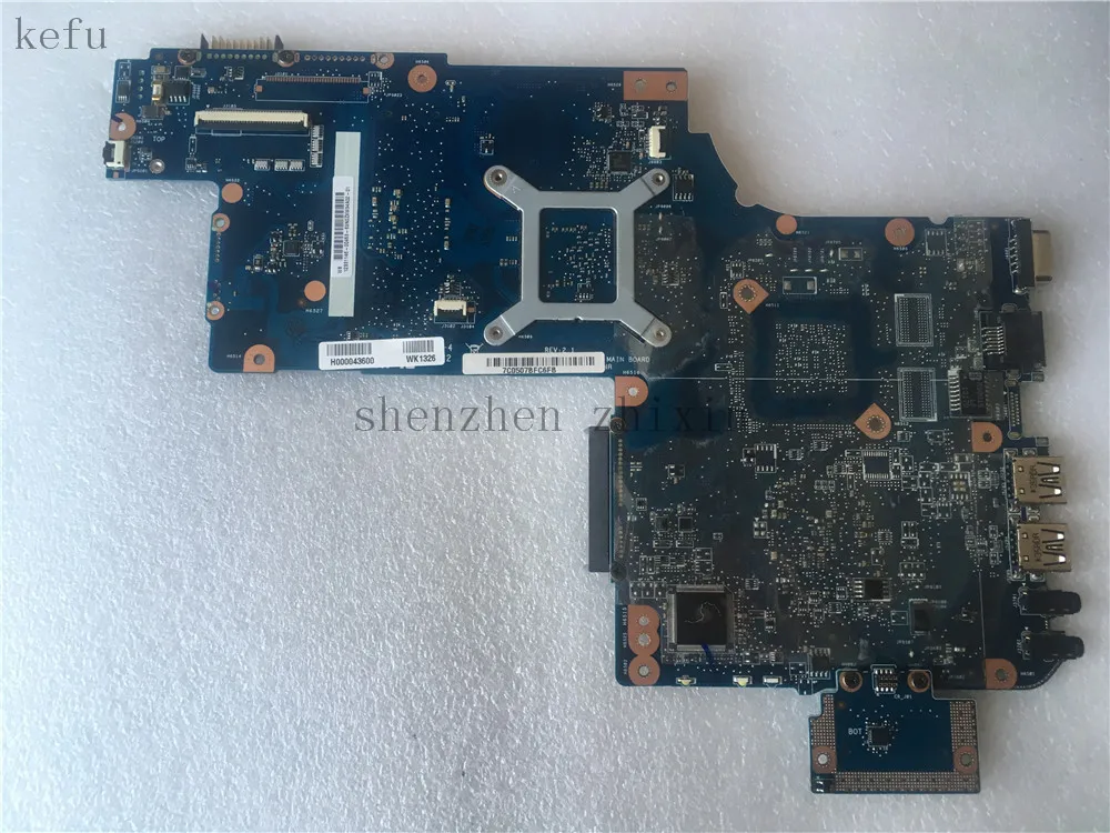 Материнская плата KEFU для ноутбука toshiba satellite L870D C870D материнская H000043610 DDR3 с быстрой