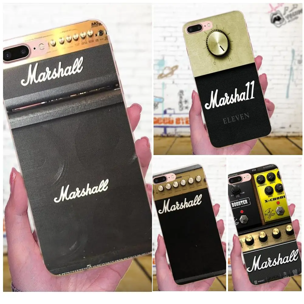 Marshall Guitar Amp Gold First-rate для Huawei P7 Honor 4C 5A 5C 5X 6 6C 6A 6X 7 7X 8 9 V8 V10 Y3II Y5II Y6II G8 Play Lite | Мобильные