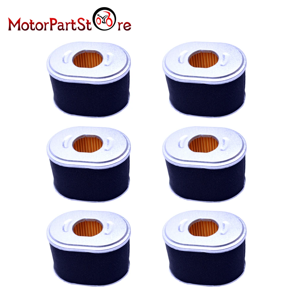 6 шт. воздушный фильтр для Honda GX120 GX140 GX160 GX200 17210-Z4M-821 111-4274 AFZE18 17210-ZE1-517 5.5HP 6.5HP