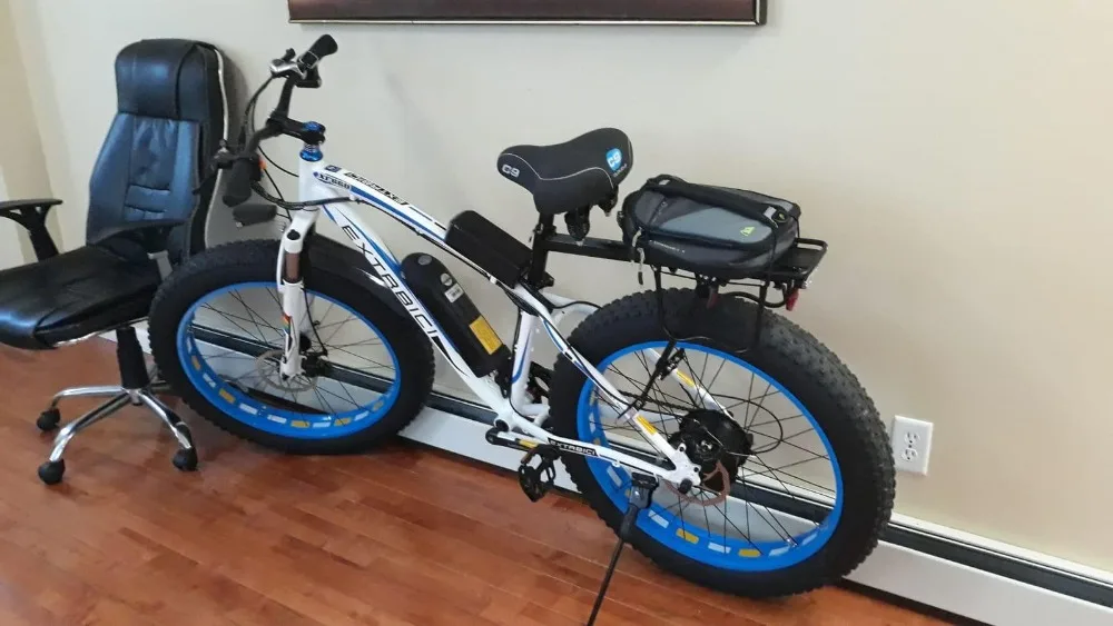 Cyrusher XF660 Ман 48 V 500 W Электрический горный велосипед 7 Скорость механические дисковые тормоза с передним светом и колокол шина электронного велосипеда