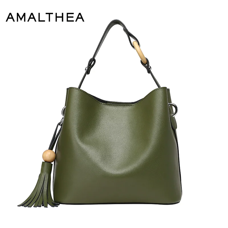 Амалфеи Брендовые женские Сумочка Композитный сумка кисточкой Повседневное Tote