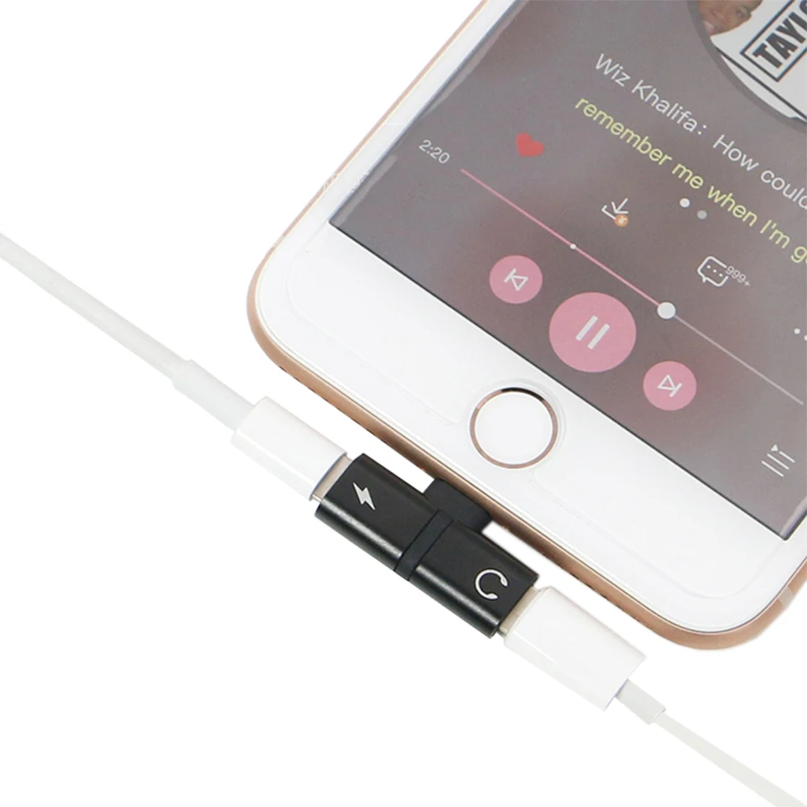 HORUG адаптер для мобильного телефона iPhone 7 8 X Зарядное устройство Адаптер Наушники