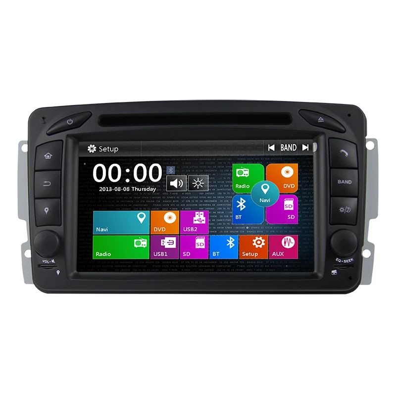 KSAOTU 7 &quotDAB + Win8 UI автомобильный DVD плеер SD GPS для Benz CLK/C/A/G-Class | Автомобили и мотоциклы