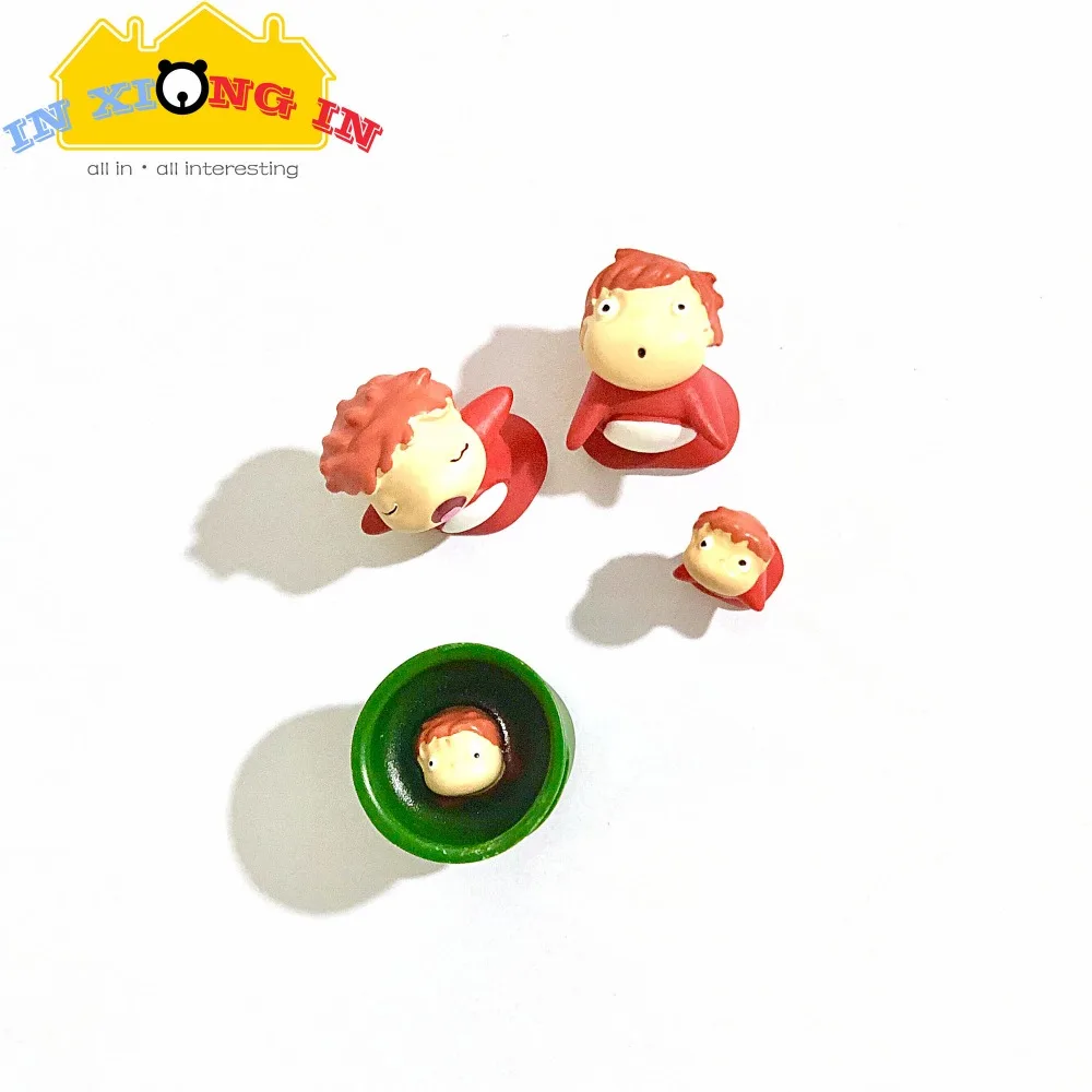 Мини Ponyo DIY Смола аквариум ювелирные изделия амулеты аксессуары микро Ландшафтный Декор кукольный домик Миниатюрный орнамент коллекция ремесло