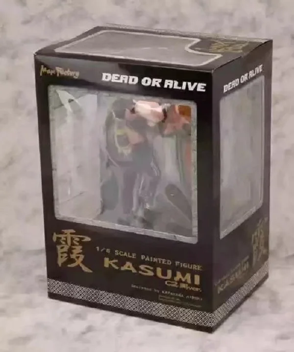 with box ALEN3 цвета японского аниме фигурка DOA: Dead or Alive Kasumi вариант C2 Ver 21 см сексуальная девушка ПВХ 1/6 масштаб коллекция моделей - Цвет: with box
