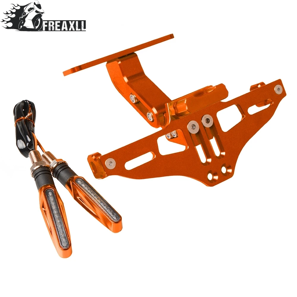 Motorcycle Rear License Plate Mount Holder and Turn Signal Light For Benelli BN300 BN302 BN600 GROM MSX125 MSX 125 PCX 150 | Автомобили и