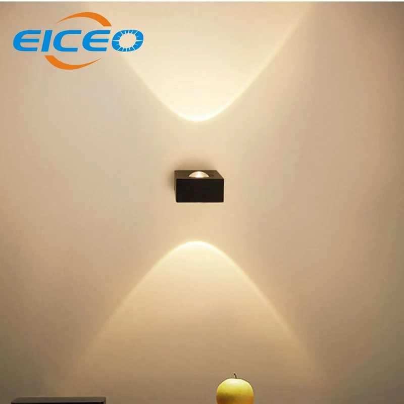 2020 UP and Down LED Wall Lamp Modern Sofa Backdrop Corridor Hallway Light Fixtures sconce loft AC220V bathroom lighting | Лампы и