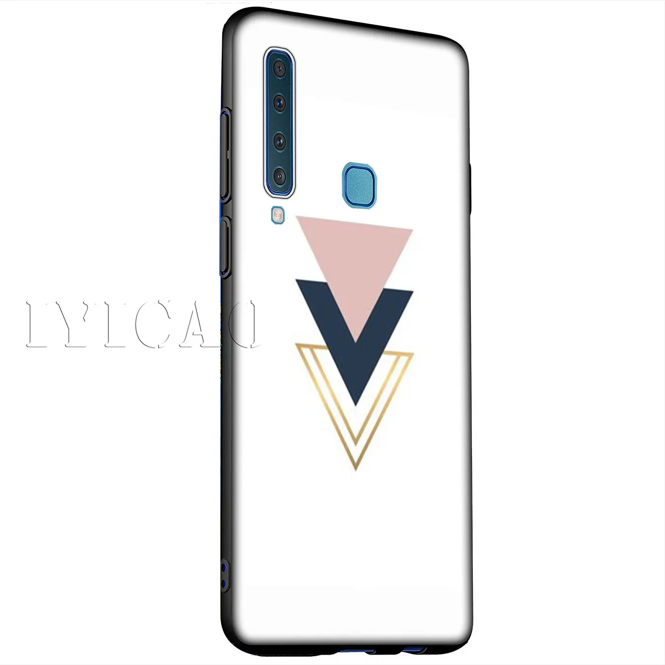 IYICAO сердце любовь ананас Золотая Роза в полоску мягкий чехол для samsung Galaxy A6 плюс A9