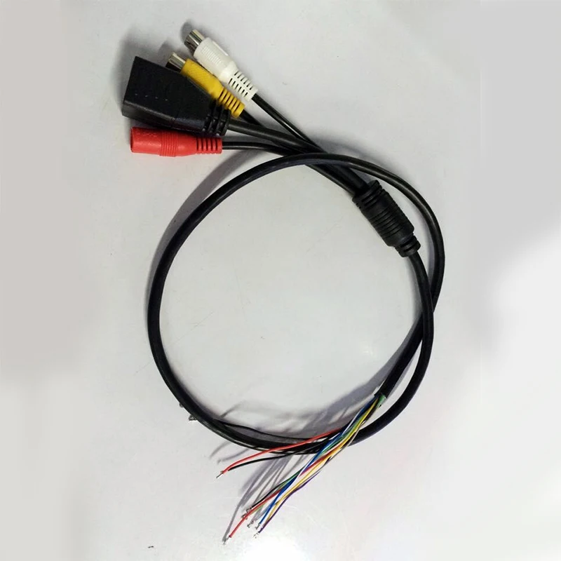 Плата камеры удлинитель RJ45 + DC аудио вход выход сетевой кабель для SMTSEC IP плата