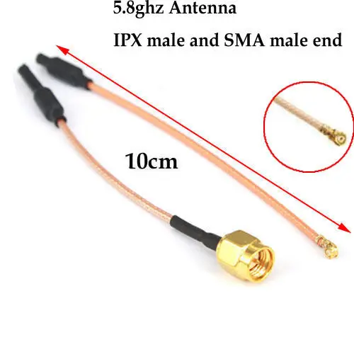 2 шт./лот антенна 5 8 ГГц 5dbi антенный разъем ipx + SMA|antenna 5.8ghz|antenna sma connector5dbi antenna |