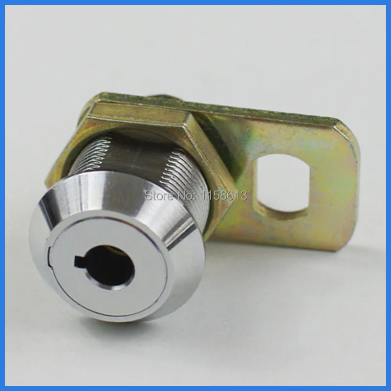 10 штук 17 мм горячая Распродажа хромированный трубчатый замок блокировки