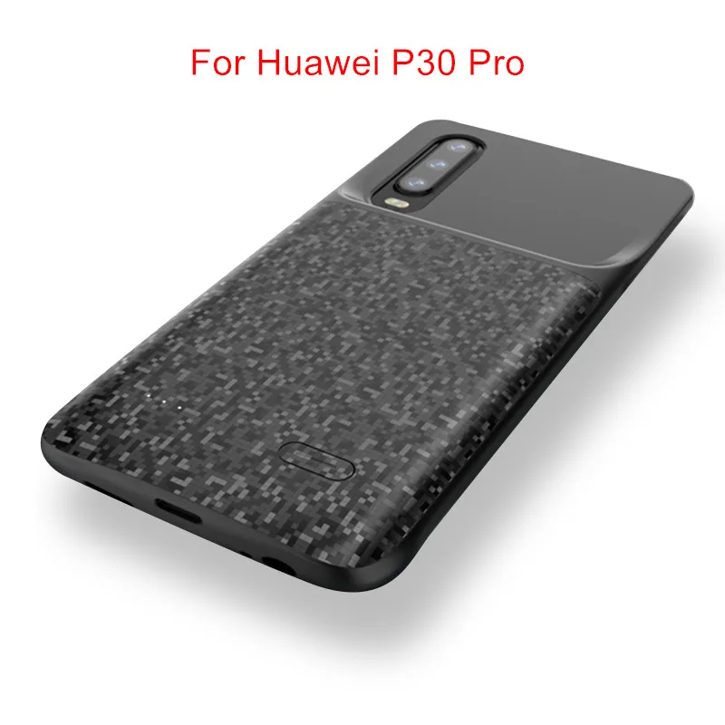 For Huawei P30 Pro 4700 mah силиконовый ударопрочный чехол для зарядного устройства для huawei P30/P30 Lite, чехлы для телефонов для huawei P30 Pro PowerBank Case - Цвет: For Huawei P30 Pro