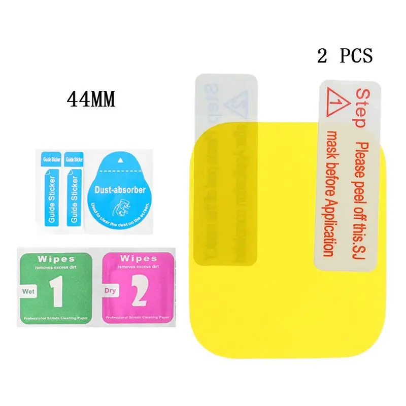 

Soft TPU 3D Full Cover Protective Film For iWatch Apple Watch Series 4 40mm 44mm