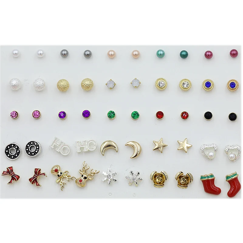 Новая звезда серьга в форме Луны Рождественский сапог серьги горячий стиль