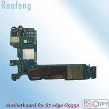 Разблокированная материнская плата Raofeng для Samsung galaxy S7 edge G935a