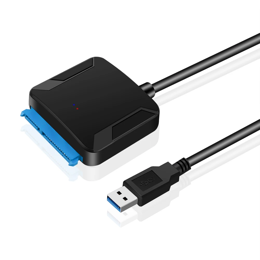 Kebidu SATA USB3.0 адаптер кабель конвертер 22 pin USB 3 0 для 2 5 дюймового HDD SSD жесткого