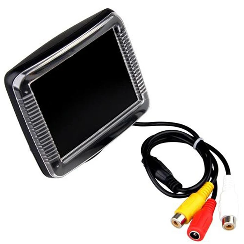 3 5 дюймовый автомобильный монитор заднего вида с камерой дюйма Мини TFT ЖК дисплей
