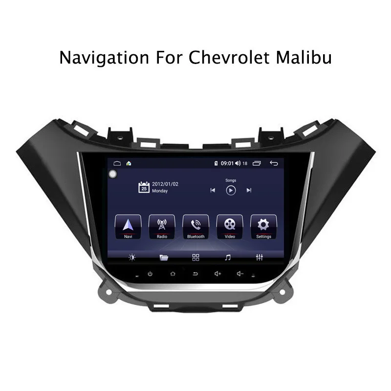 9 &quotAndroid 8 1 core 4G ram 64G rom 1Din gps навигация автомобильное радио для Chevrolet Malibu 2016 с Carplay/4G