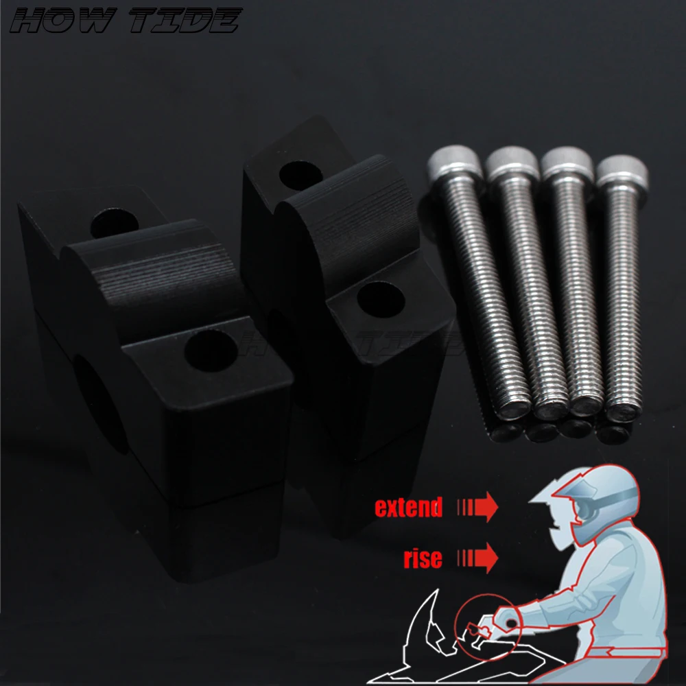 Для Kawasaki ER-6N ER 6N 2012-2016 лидер продаж модифицированные ручки для мотоцикла адаптеры