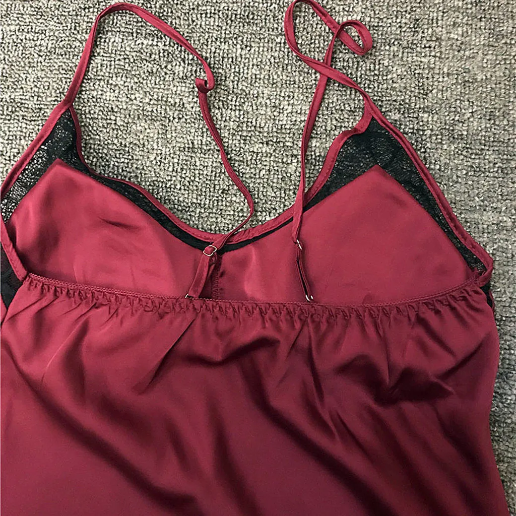 Ночная одежда женская повседневная для сна женское сексуальное кружевное белье