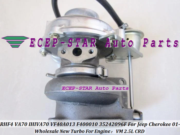 Бесплатная доставка RHF4 IHIVA70 F400010 VF40A013 35242096F VA70 турбинный Турбокомпрессор Для JEEP