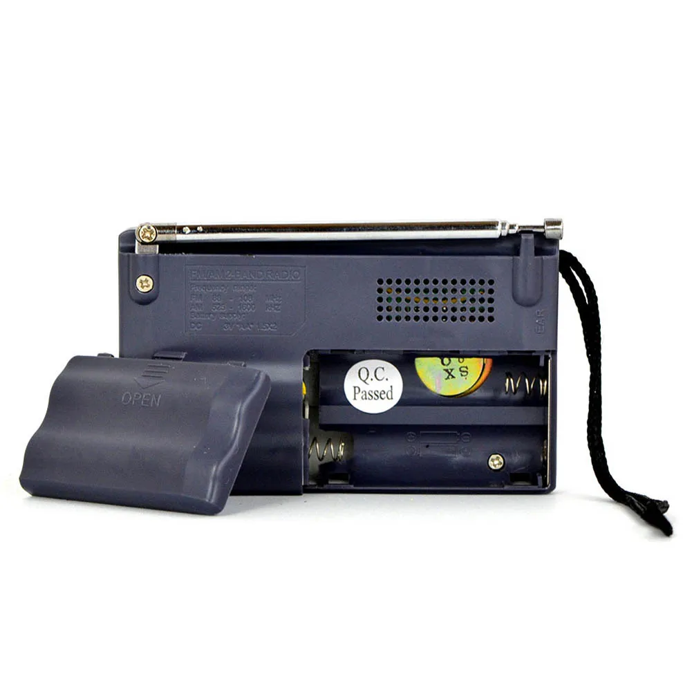 Мини Портативный AM/FM радио телескопическая антенна карманного мира приемник