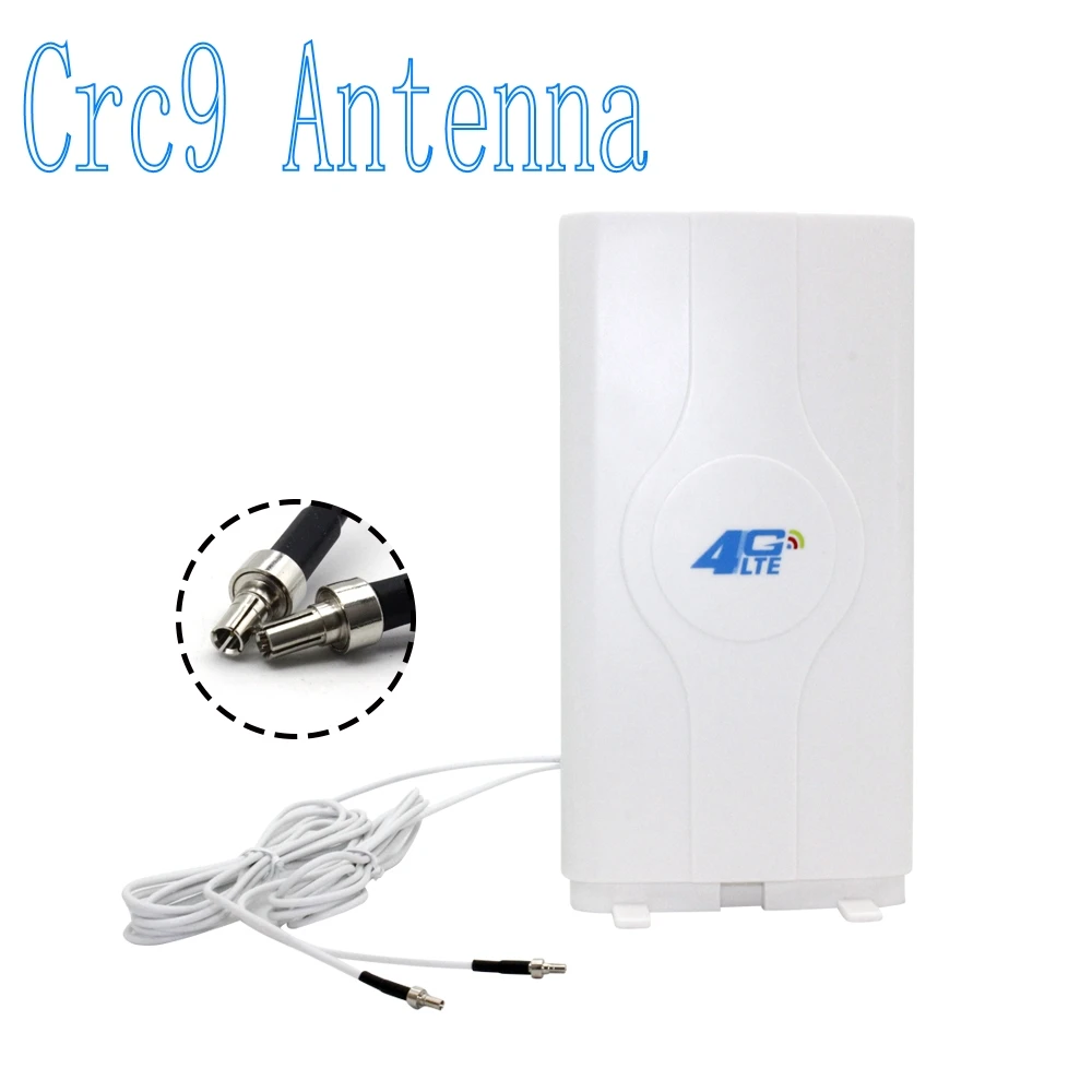 LF ANT4G01 Indoor 88dBi 4G LTE MIMO антенна с 2 PCS 2m соединительный провод CRC9 SMA TS 9 порт для