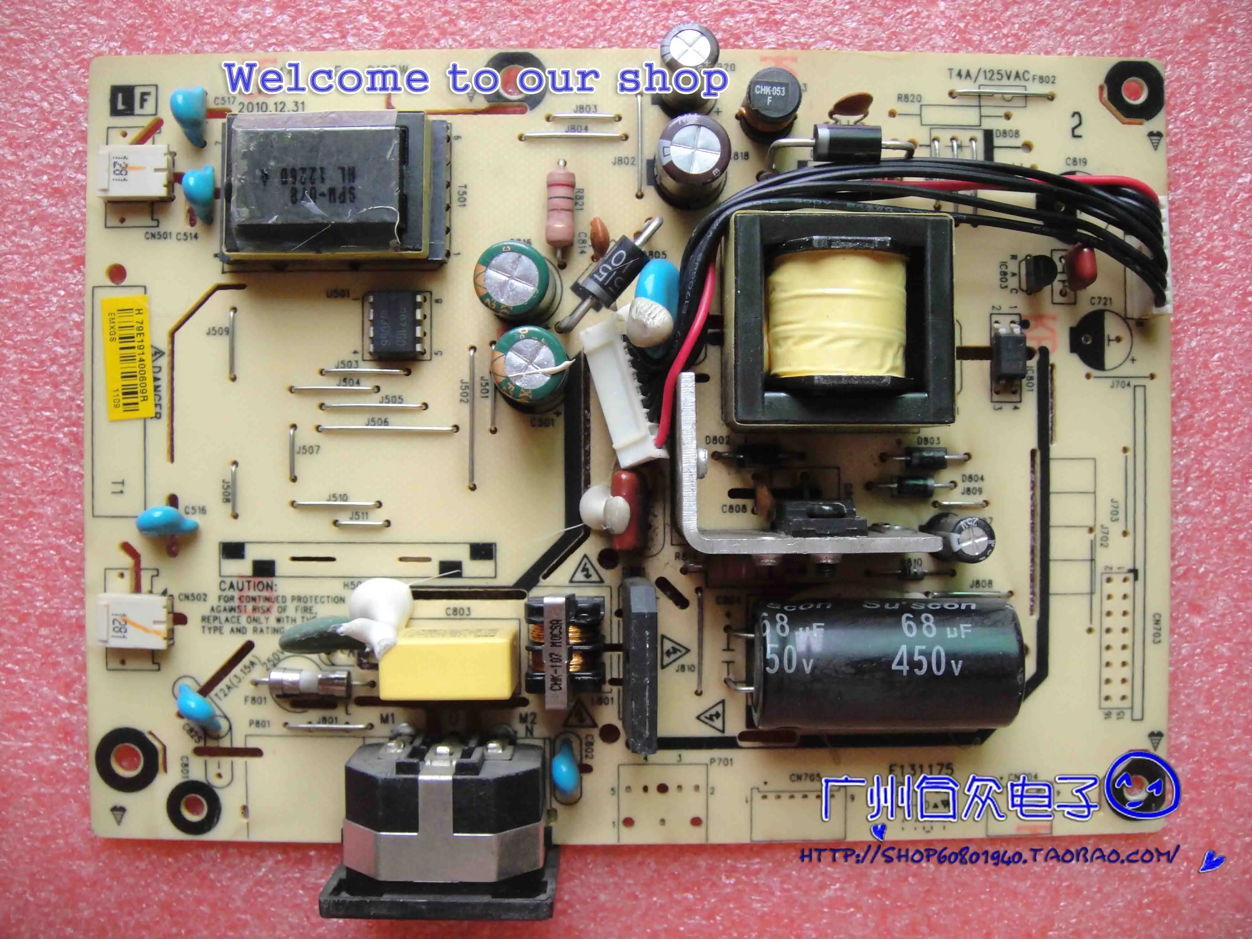 

V193WV cb G195W 491A00001402R ILPI-144 Power Board