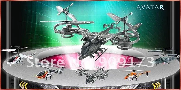 Новинка! Аватар Вертолет Fighter 4 CH 2.4 г инфракрасного гироскопа металла RTF самолет