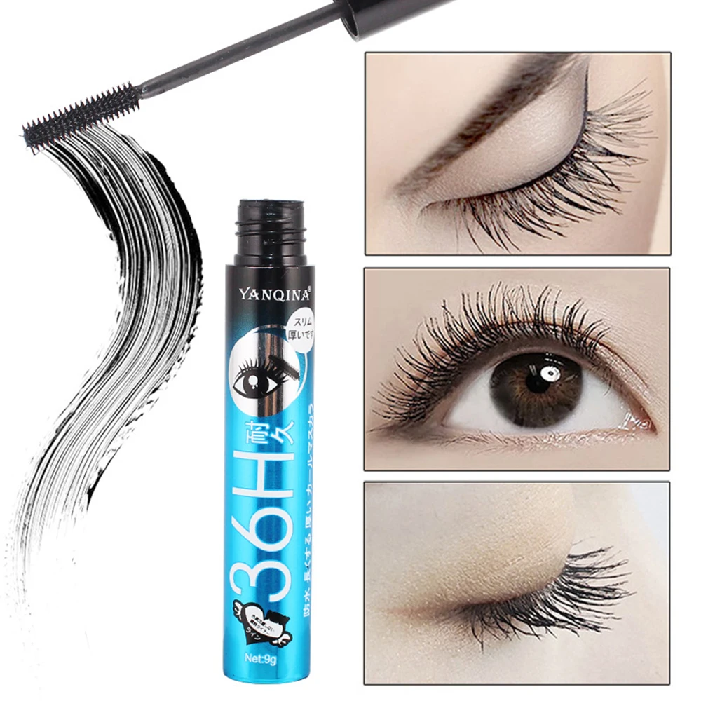 

NEW Black Mascara Waterproof Eyes Thick Curly Long Lasting 3d Lash Extention Makeup Cosmetics Maquiagem Profissional TSLM2