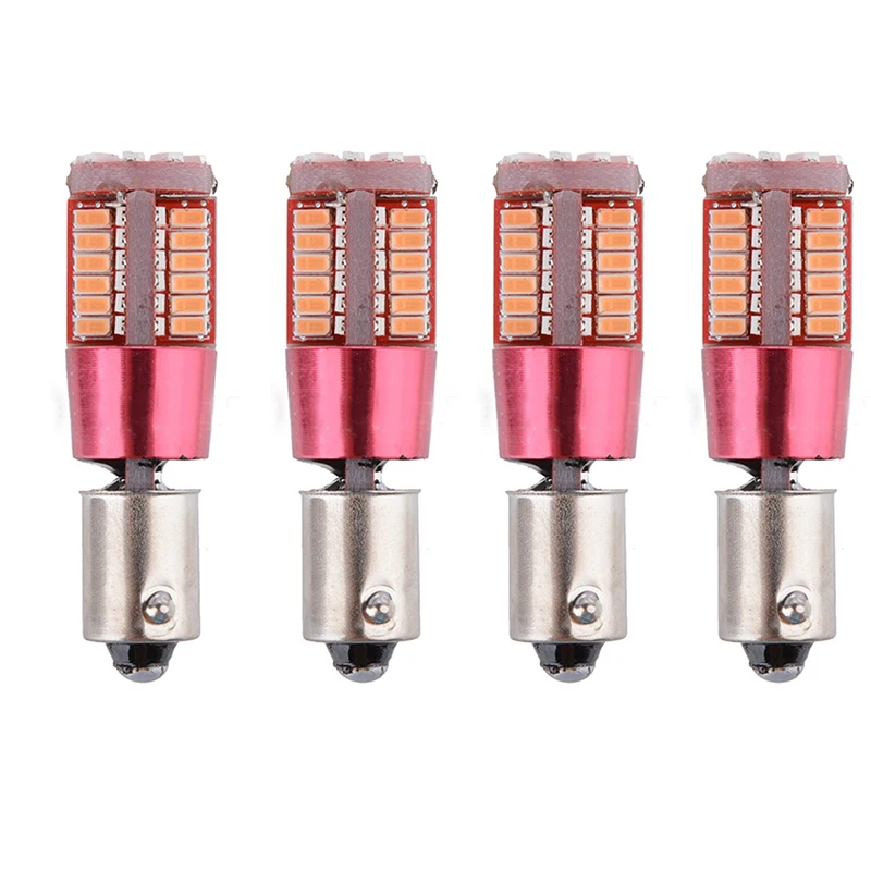 

YSY 4 шт. светодиодные лампы ba9s 12V T11 T4W/BA9S BAX9S/H6W BAY9S/H21W 3014 57SMD Canbus светодиодный ошибок светодиодный светильник интерьерные лампочки разноцветное...